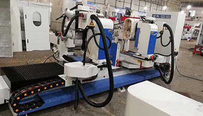 Шипорезный станок с ЧПУ (двусторонний), серия MSK221888